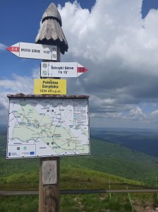 Połonina Caryńska w Bieszczadach